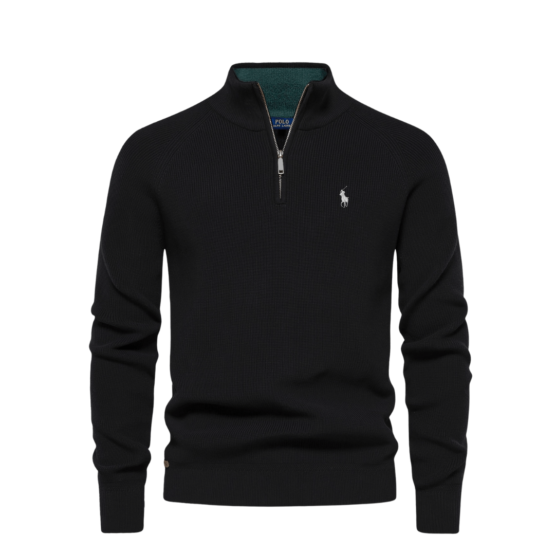 OUTLET™ Zip-Neck Sweater (Black Friday)