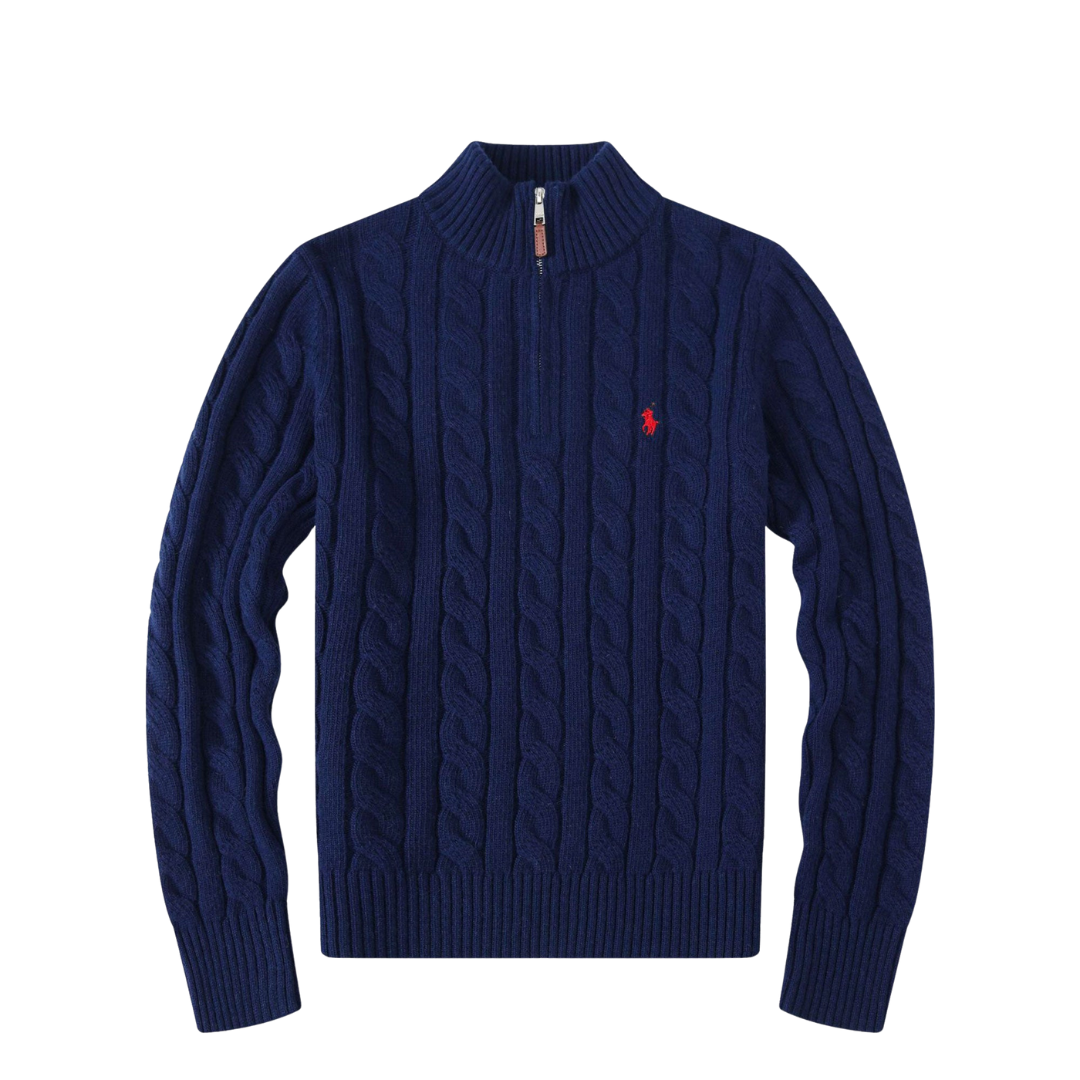 OUTLET™ Cashmere Cable Knit Sweater (Black Friday)