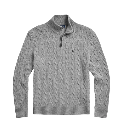 OUTLET™ Cashmere Cable Knit Sweater (Black Friday)